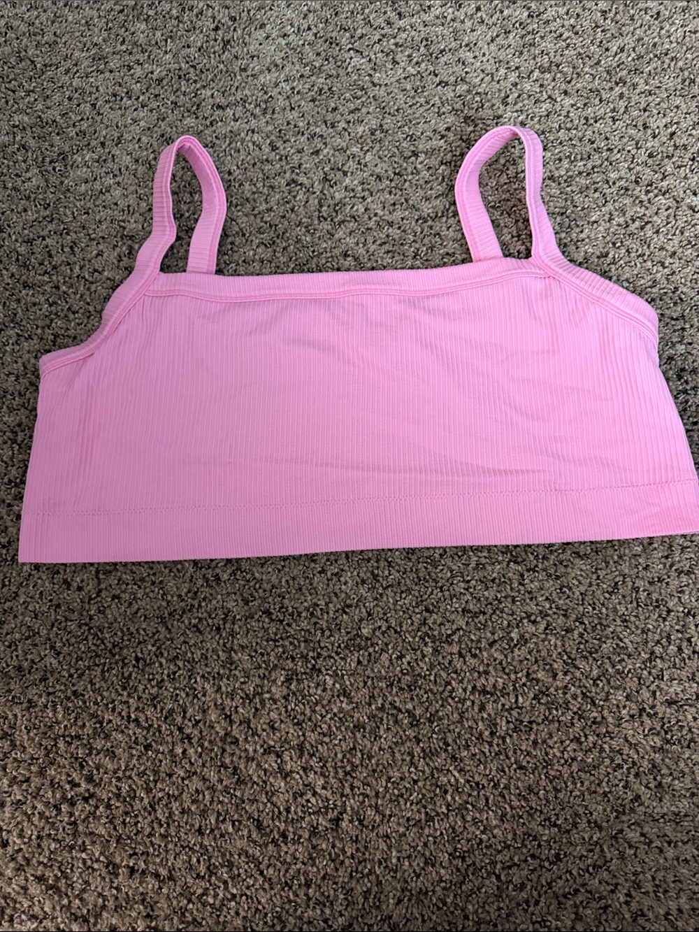 torrid Pink Ribbed Bralette